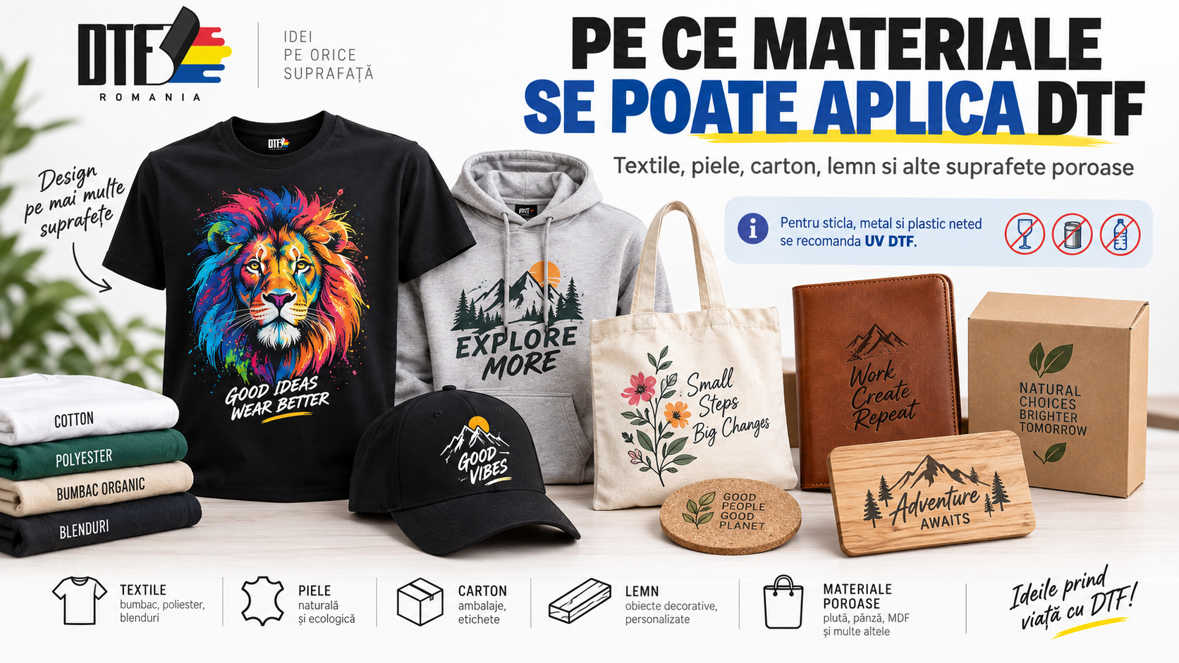 materiale-compatibile-dtf-bumbac-poliester-piele-lemn